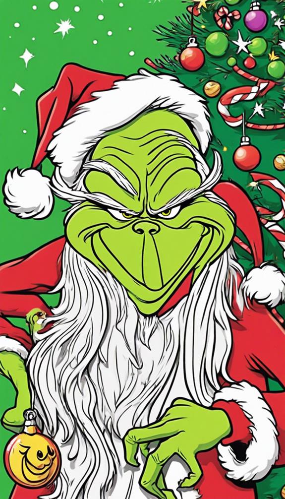 12 Grinch Christmas Coloring Pages - Grinch Christmas Coloring Page 1